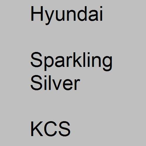 Hyundai, Sparkling Silver, KCS.